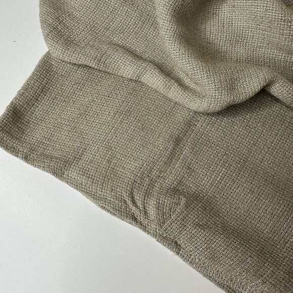 Vtg Sophisticate Cropped Cardigan Sz 11/12 Neutral Flax Canada Minimalist 90s - Picture 9 of 15